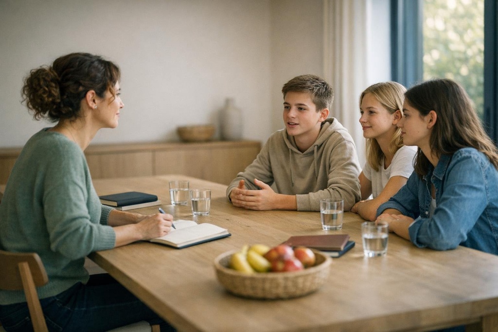 Taallessen Frans, Nederlands, Engels en Spaans